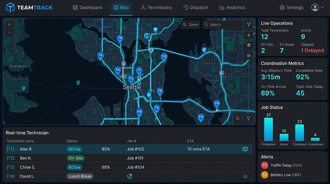 TeamTrack HR & Telemetry